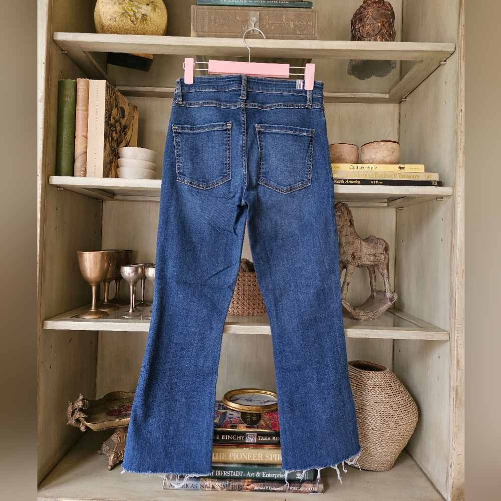 Morrison Raw Hem Bootcut Jeans - Picture 6 of 8